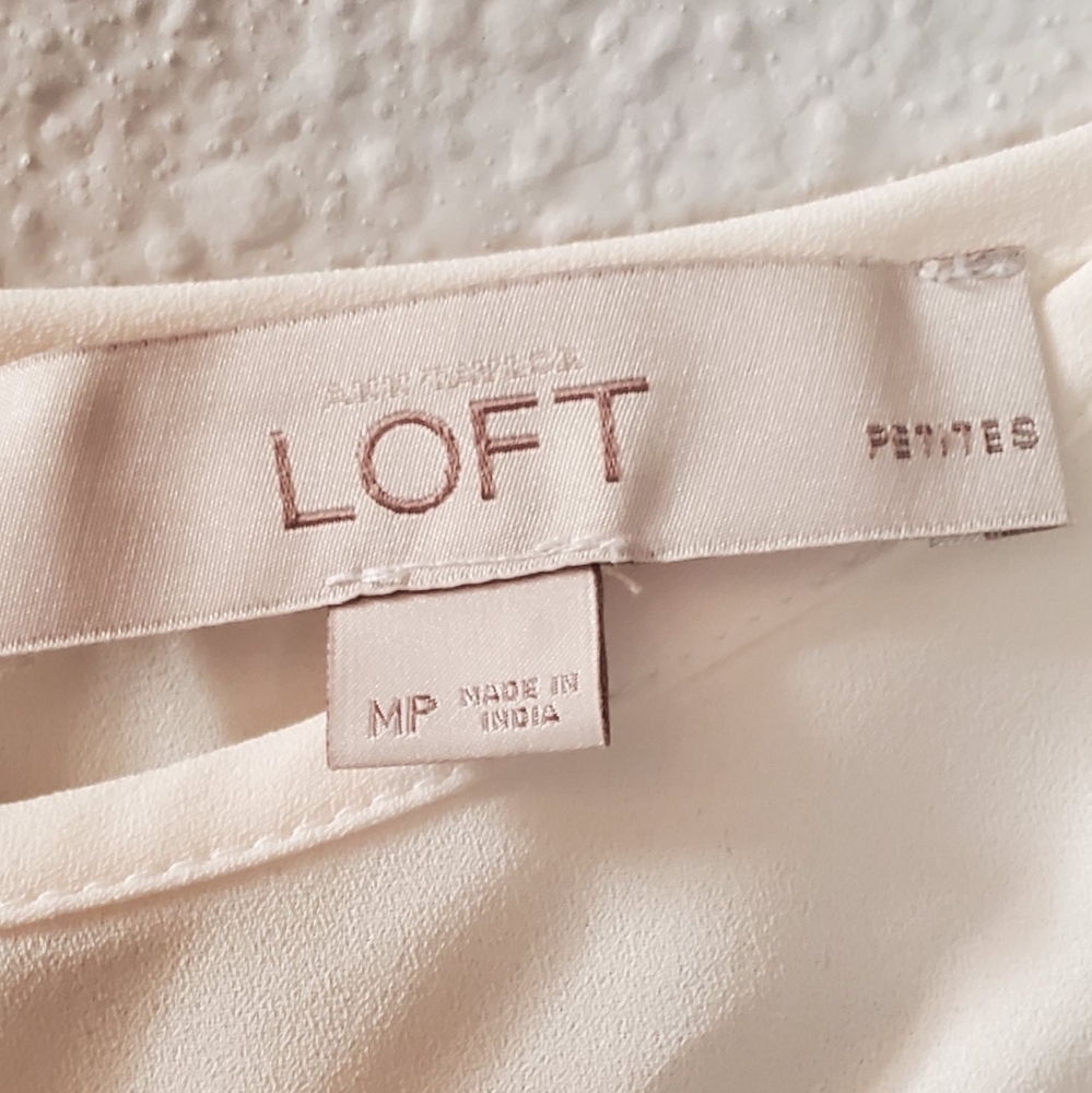 LOFT Peasant Style Blouse - Picture 5 of 6